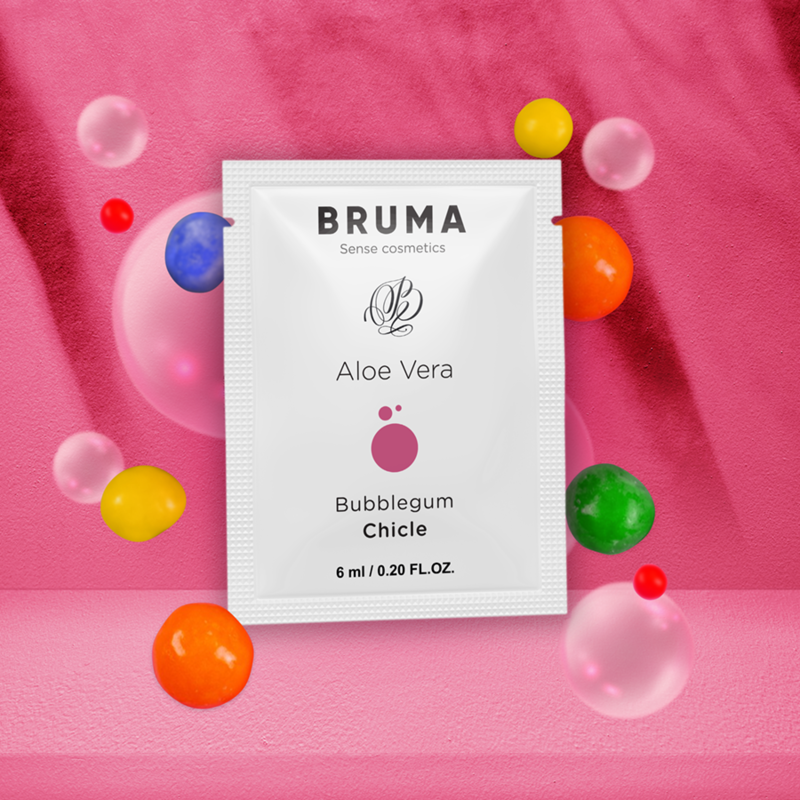 BRUMA - ALOE VERA Gleitgel Bubblegum Geschmack 6 ml