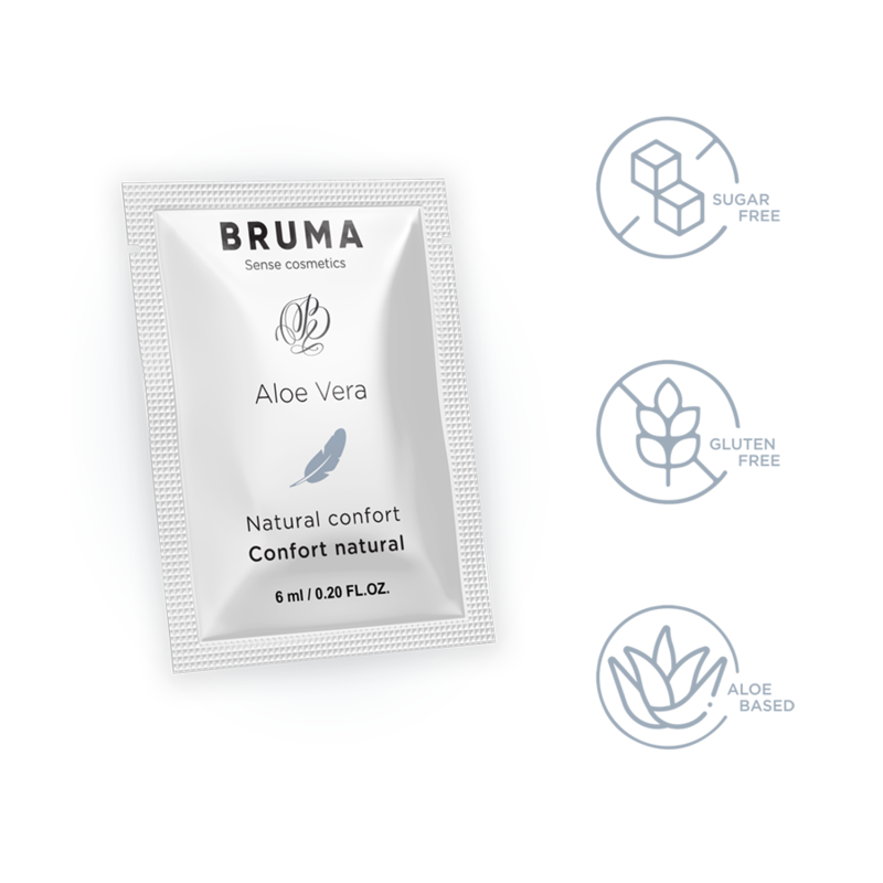 BRUMA - ALOE VERA Gleitgel natürlicher Komfort 6 ml