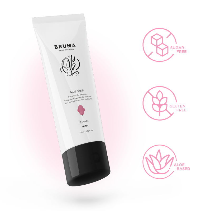 BRUMA - ALOE VERA Gleitgel Zuckerwatte Geschmack 100 ml