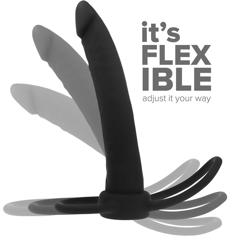 MYTHOLOGY - COBI ONYX ANALDILDO MIT SCHWANZ- UND HODENRING 13 CM SILIKON
