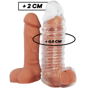 VIRILXL - Penisverlängerung und Hülle V11 Transparent