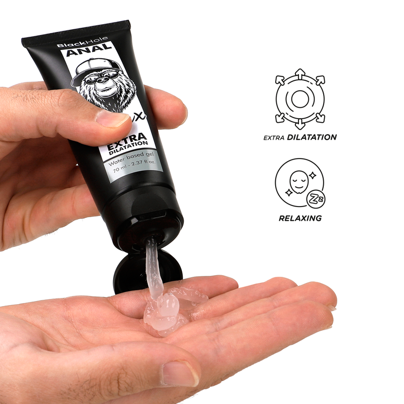 BLACK HOLE - Anal-Dilatationsgel auf Wasserbasis 70 ml