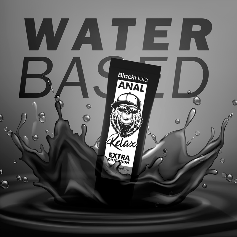 BLACK HOLE - Anal-Dilatationsgel auf Wasserbasis 70 ml