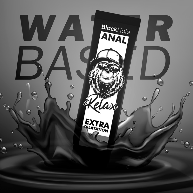 BLACK HOLE - Anal-Dilatationsgel auf Wasserbasis 250 ml