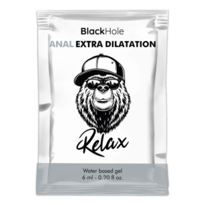 BLACK HOLE - Wasserbasiertes Gel Extra Dilatation 6 ml Einzeldosis