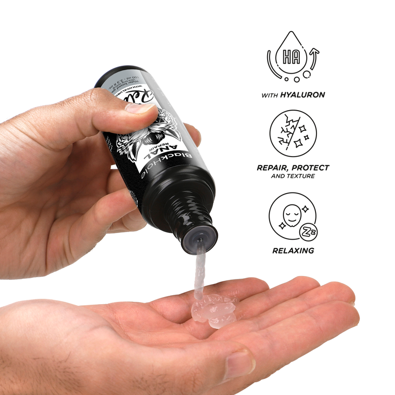 BLACK HOLE - ANAL REPAIR Wasserbasierte Entspannung mit Hyaluron 100 ml