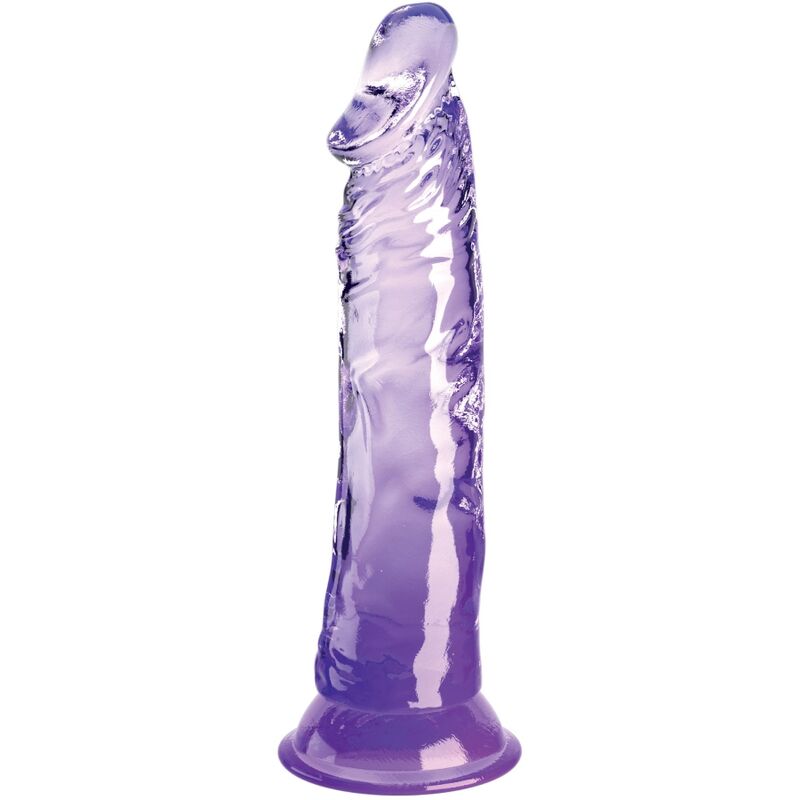KING COCK - CLEAR REALISTISCHER PENIS 19,7 CM Lila
