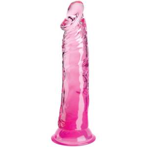 KING COCK - CLEAR REALISTISCHER PENIS 19,7 CM ROSA