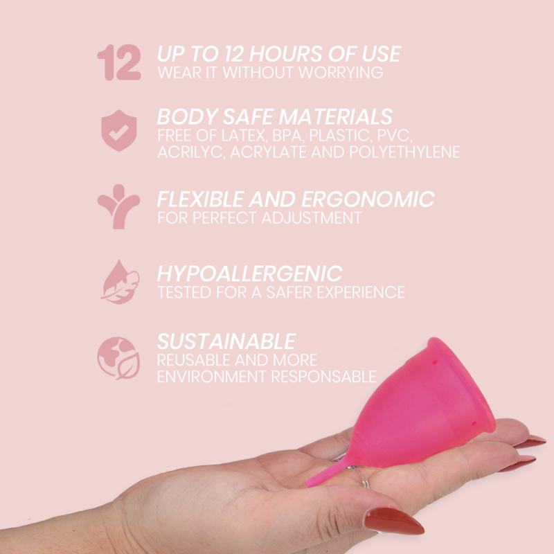 INTIMICHIC - MENSTRUATIONSTASSE MEDIZINISCHES SILIKON