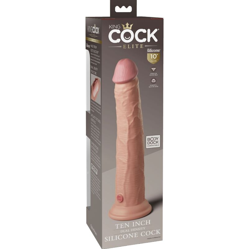 KING COCK - ELITE realistischer Silikondildo 25,4 cm
