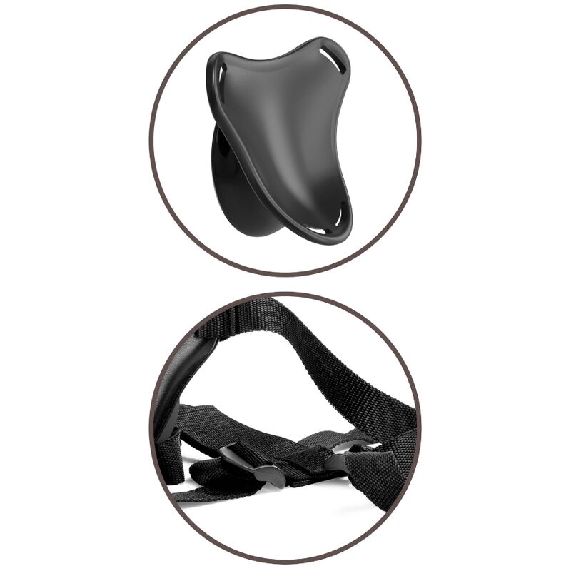 KING COCK - ELITE VERSTELLBARER GURT MIT DILDO 15,2 CM FÜR ANFÄNGER