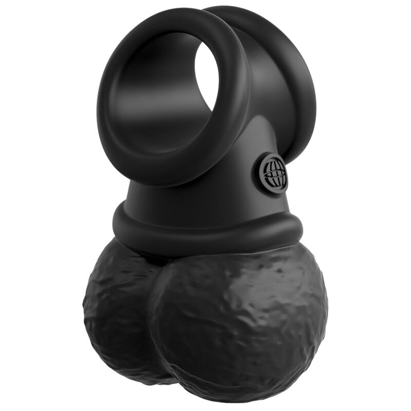 KING COCK - ELITE DELUXE VERSTELLBARES HARNESS-KIT RING MIT HODEN & DILDO 20,3 CM
