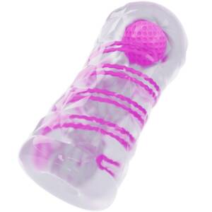 PRETTY LOVE - FANTASY männlicher Masturbator mit Innenspirale und transparenten Bällen