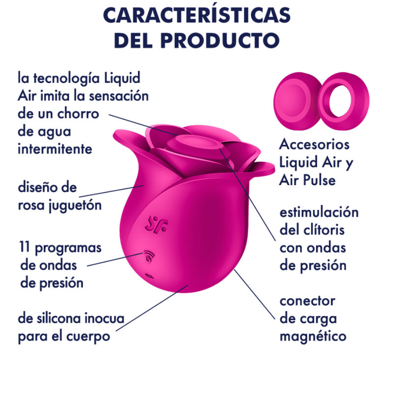 SATISFYER - AIR PULSE PRO 2 moderner Blossom Vibrator