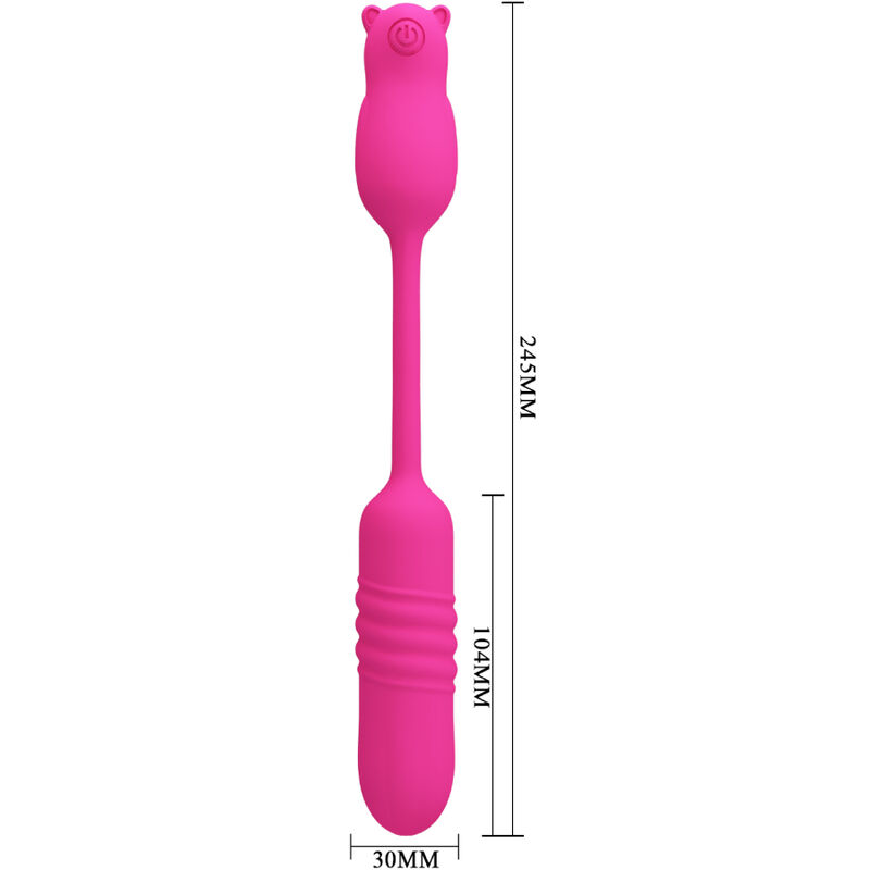 NOBIKUMA Rosa Silikon-Vibrations-Bullet