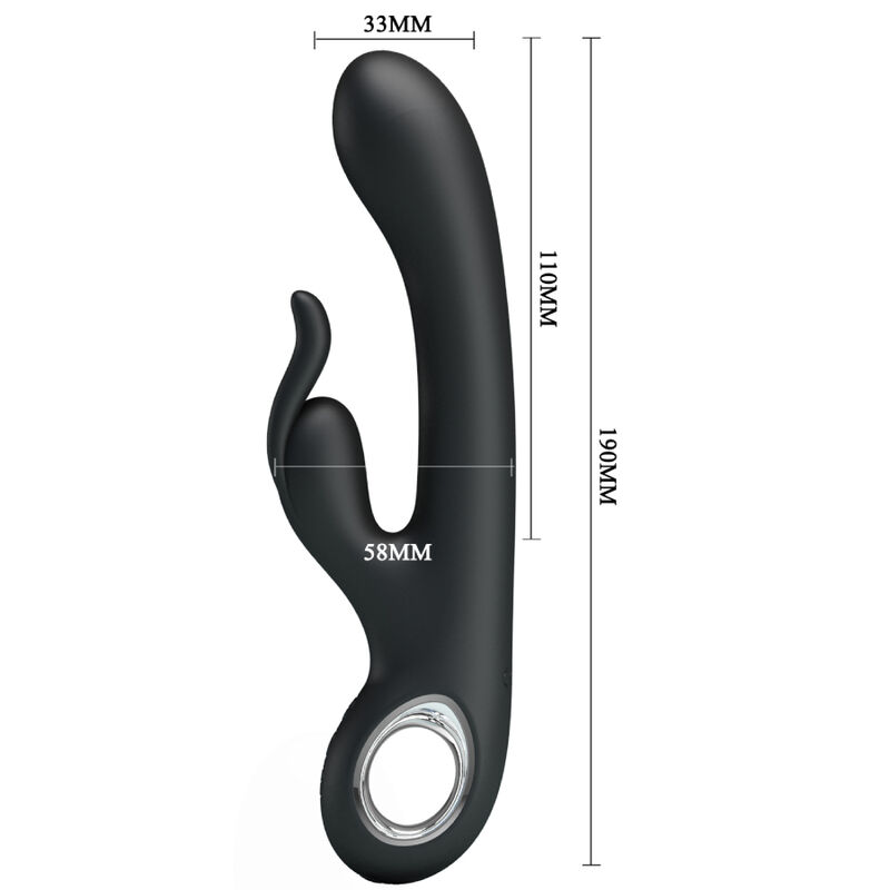 PRETTY LOVE - CARINA VIBRATOR Klitoris- und G-Punkt-Stimulator