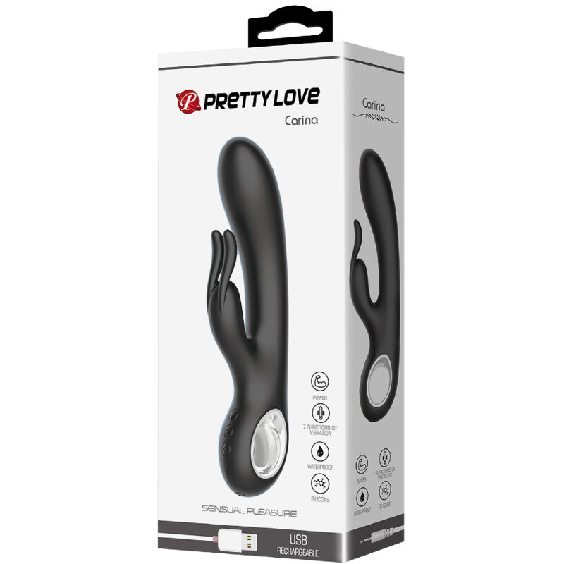 PRETTY LOVE - CARINA VIBRATOR Klitoris- und G-Punkt-Stimulator