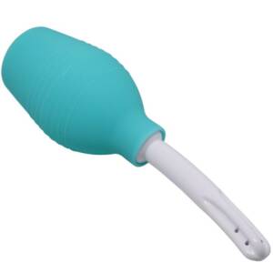 MR PLAY - Analbirne blaue Gummi-Dusche