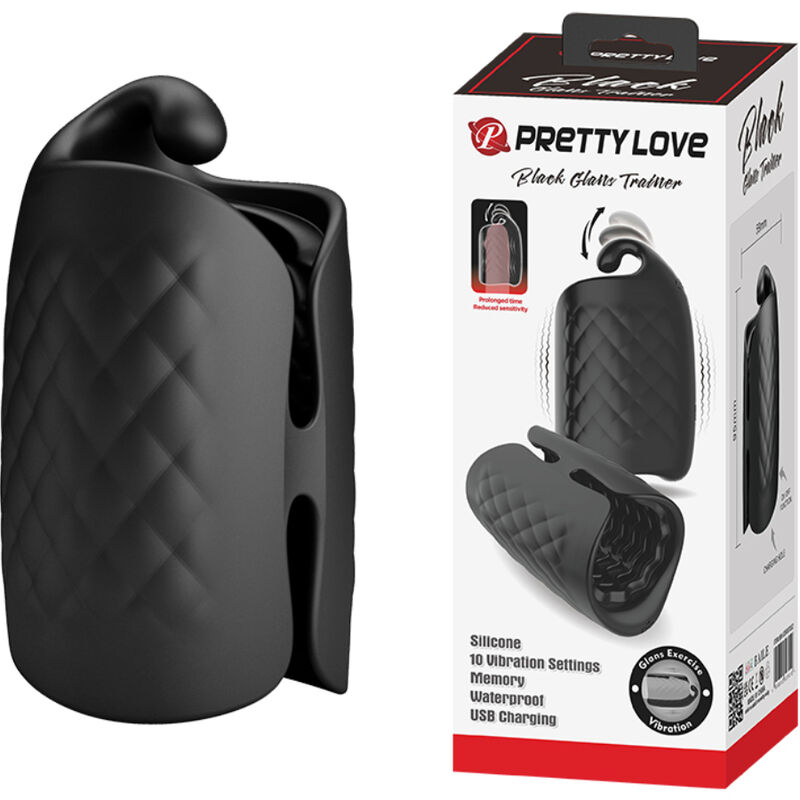 PRETTY LOVE - Manueller Masturbator für die Eichel wiederaufladbarer Vibrator
