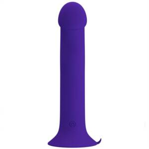 PRETTY LOVE - MURRAY JUGEND VIBRIERENDER DILDO & WIEDERAUFLADBAR VIOLETT