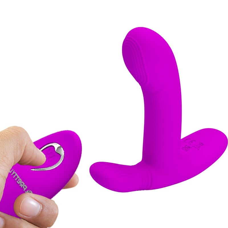 PRETTY LOVE - GERI Klitorismassager Rosa mit Fernbedienung