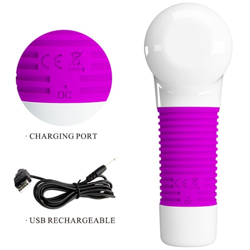 PRETTY LOVE - MAGIC GUM WIEDERAUFLADBARER MASSAGER