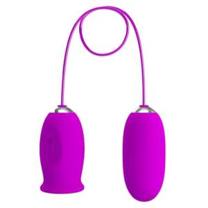 PRETTY LOVE - DAISY DUAL EGG wiederaufladbarer Vibrator Lila
