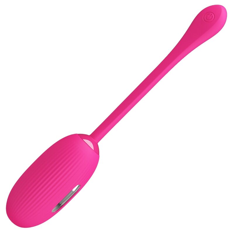 PRETTY LOVE - DOREEN Wiederaufladbares Vibrations-Ei Magenta mit Fernbedienung