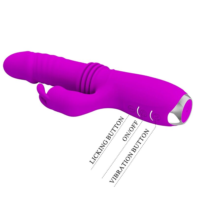 PRETTY LOVE - DOROTHY LILA WIEDERAUFLADBARER KANINCHENVIBRATOR