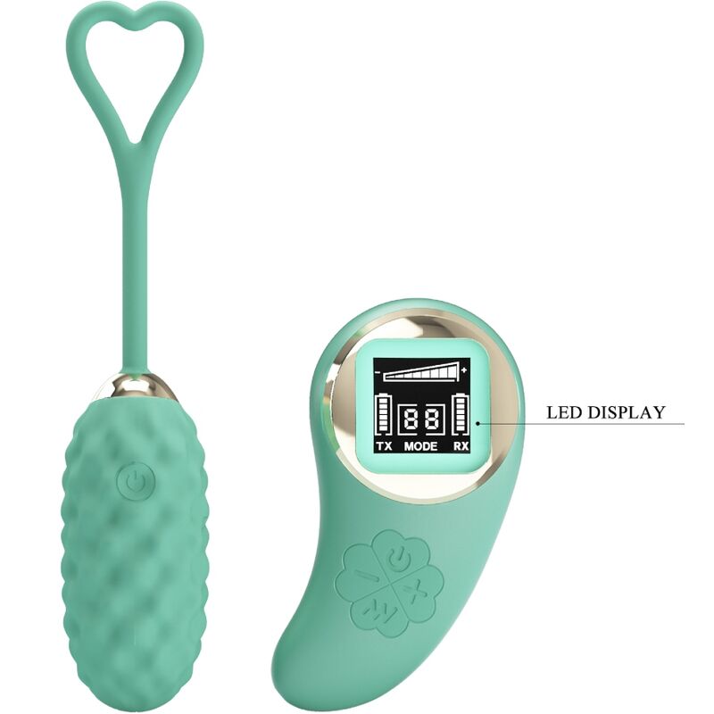PRETTY LOVE - VIVIAN GREEN Vibrations-Ei mit Fernbedienung
