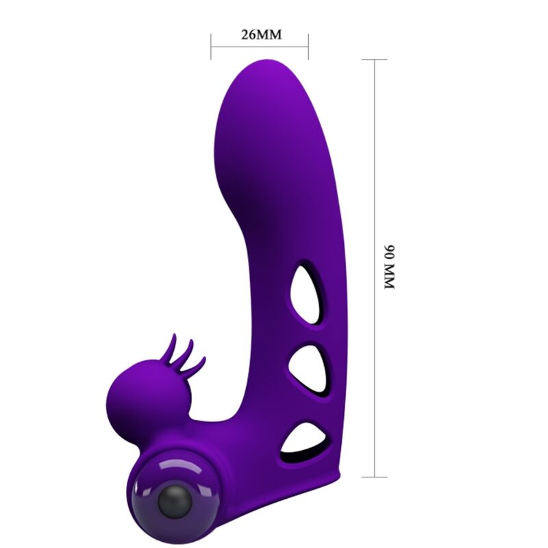 PRETTY LOVE - ORLANDO LILA VIBRATOR FINGERHÜLLE