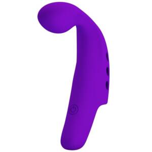 PRETTY LOVE - GORGON LILA WIEDERAUFLADBARER FINGERVIBRATOR