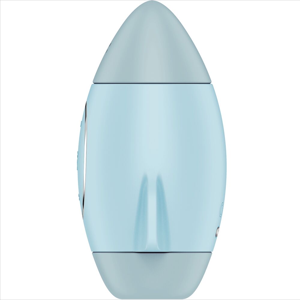 SATISFYER - MISSION CONTROL blauer kleiner Doppelimpuls-Vibrator
