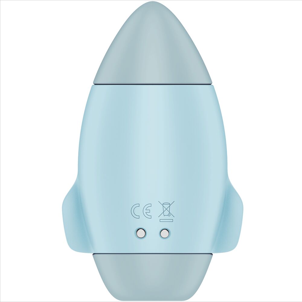 SATISFYER - MISSION CONTROL blauer kleiner Doppelimpuls-Vibrator