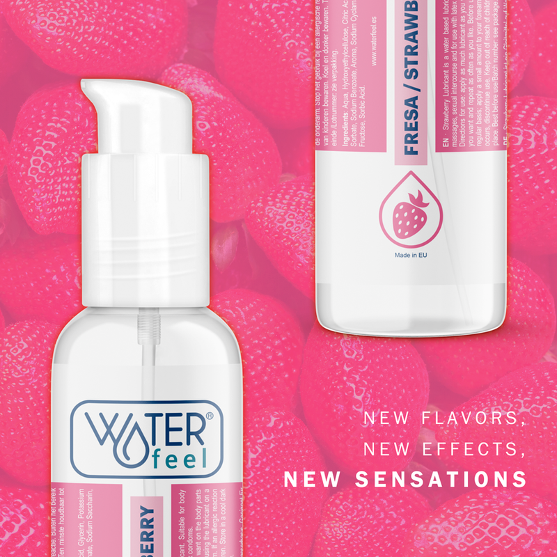 WATERFEEL - Gleitgel auf Erdbeerwasserbasis 175 ml