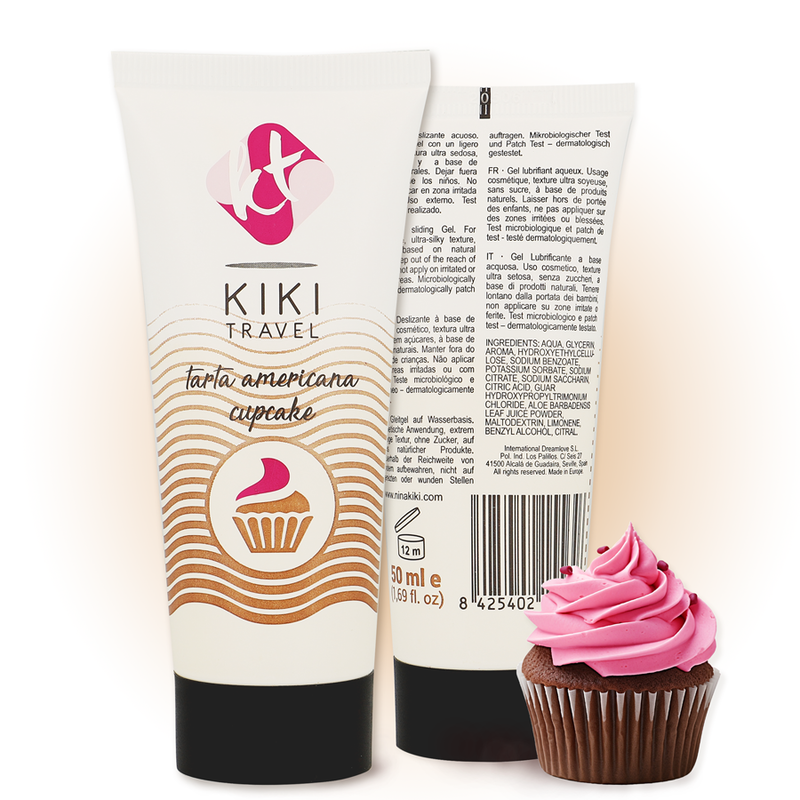 KIKÍ TRAVEL - CUPCAKE GLEITGEL 50 ML