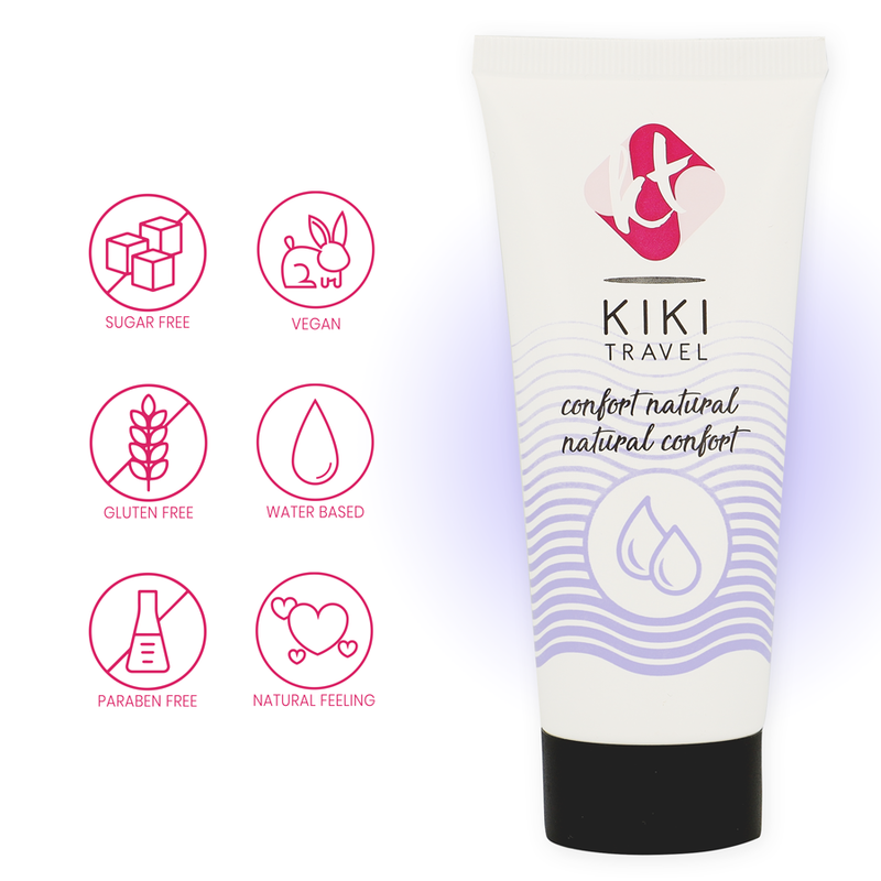 KIKÍ TRAVEL - CONFORT NATÜRLICHES GLEITGEL 50 ML