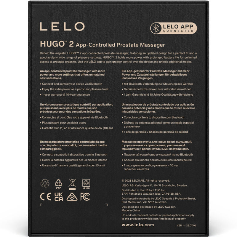 LELO - HUGO 2 Prostatamassager