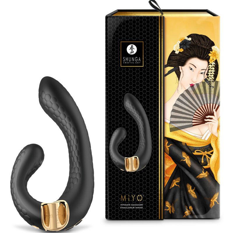 SHUNGA - MIYO INTIM MASSAGER Schwarz