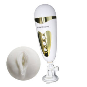 PRETTY LOVE - Männlicher Masturbator mit Vibration und Klang SALLY