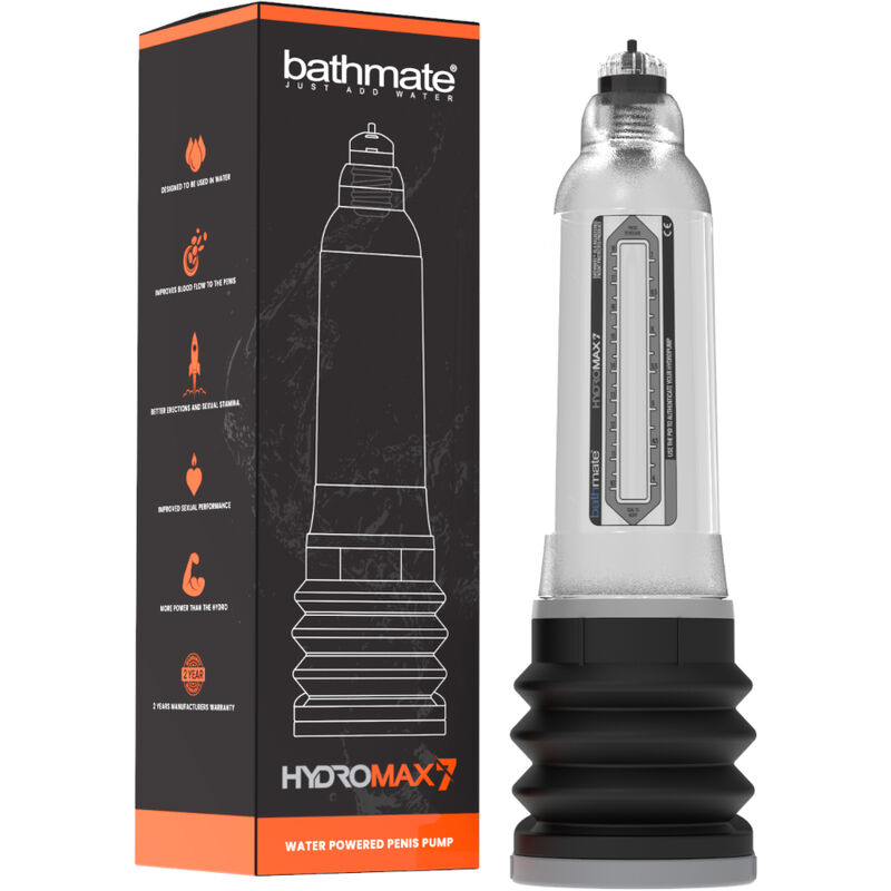 BATHMATE - HYDROMAX 7 transparente Penis-Erhöhungspumpe