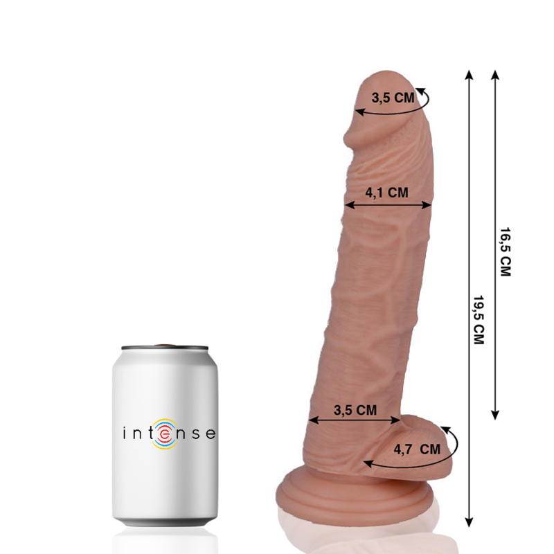 MR INTENSE - 15 realistischer Penis 19,5 cm -O- 4,1 cm