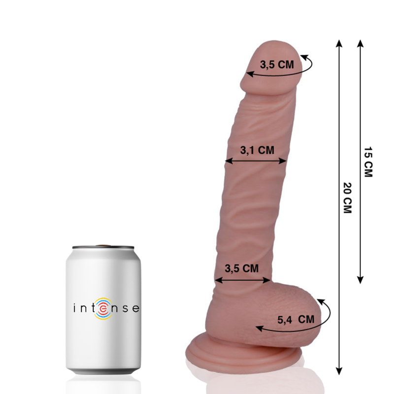 MR INTENSE - 19 realistischer Penis 20 cm -O- 3,1 cm