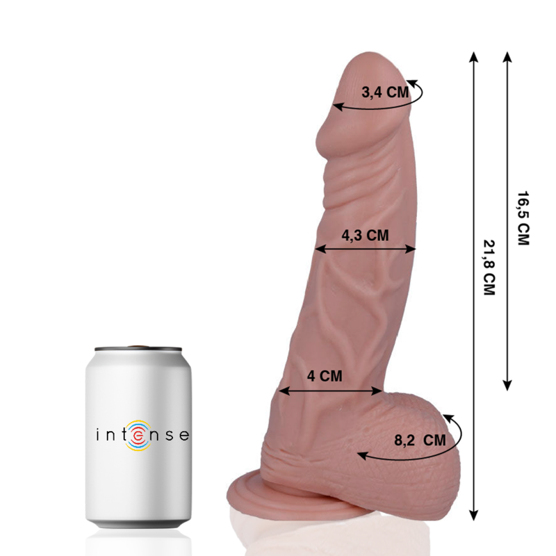 MR INTENSE - 25 REALISTISCHER PENIS 21,8 CM -Ø- 4,3 CM