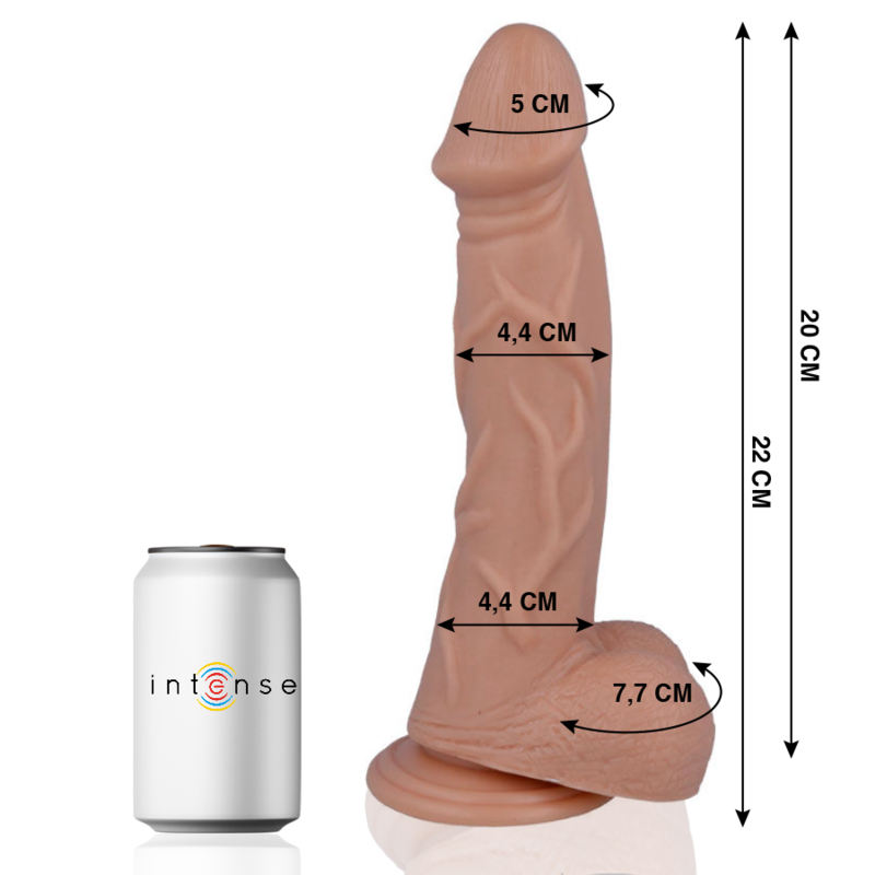 MR INTENSE - 26 realistischer Penis 22 cm -O- 4,4 cm