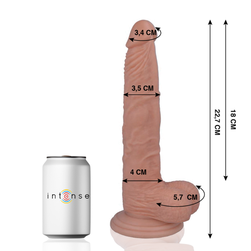 MR INTENSE - 29 realistischer Penis 22,7 cm -O- 3,5 cm