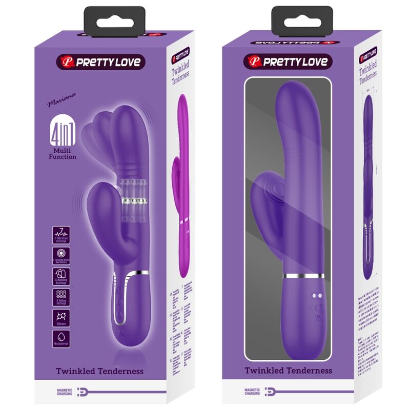 MULTIFUNKTIONS-G-SPOT-VIBRATOR LILA