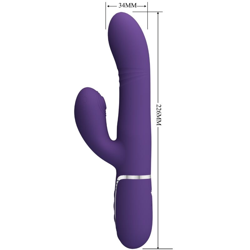 MULTIFUNKTIONS-G-SPOT-VIBRATOR LILA