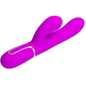 PRETTY LOVE - Multifunktions-G-Punkt-Vibrator Fuchsia