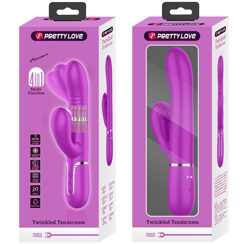 MULTIFUNKTIONS-G-SPOT-VIBRATOR FUCHSIA